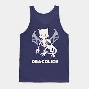 Kawaii Dracolich Monster Tank Top